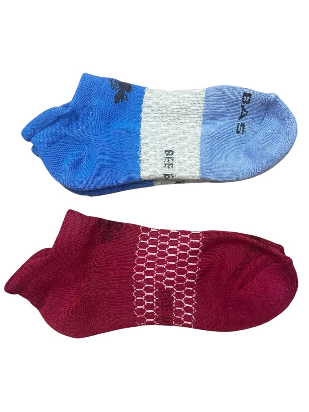 Set of 2 Women’s Week of Bombas Ankle Socks M Comfort Cotton Blend Casual